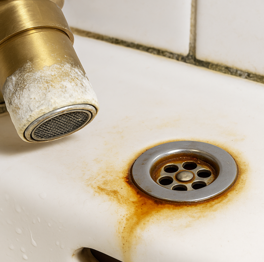 Problem med kalk, järn och mangan i vattnet