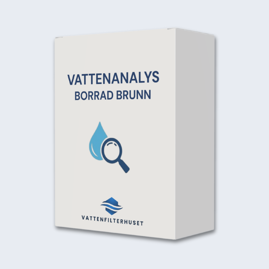 Vattenanalys för Borrad Brunn – Komplett Kemisk, Mikrobiologisk & Radonanalys - Vattenfilterhuset