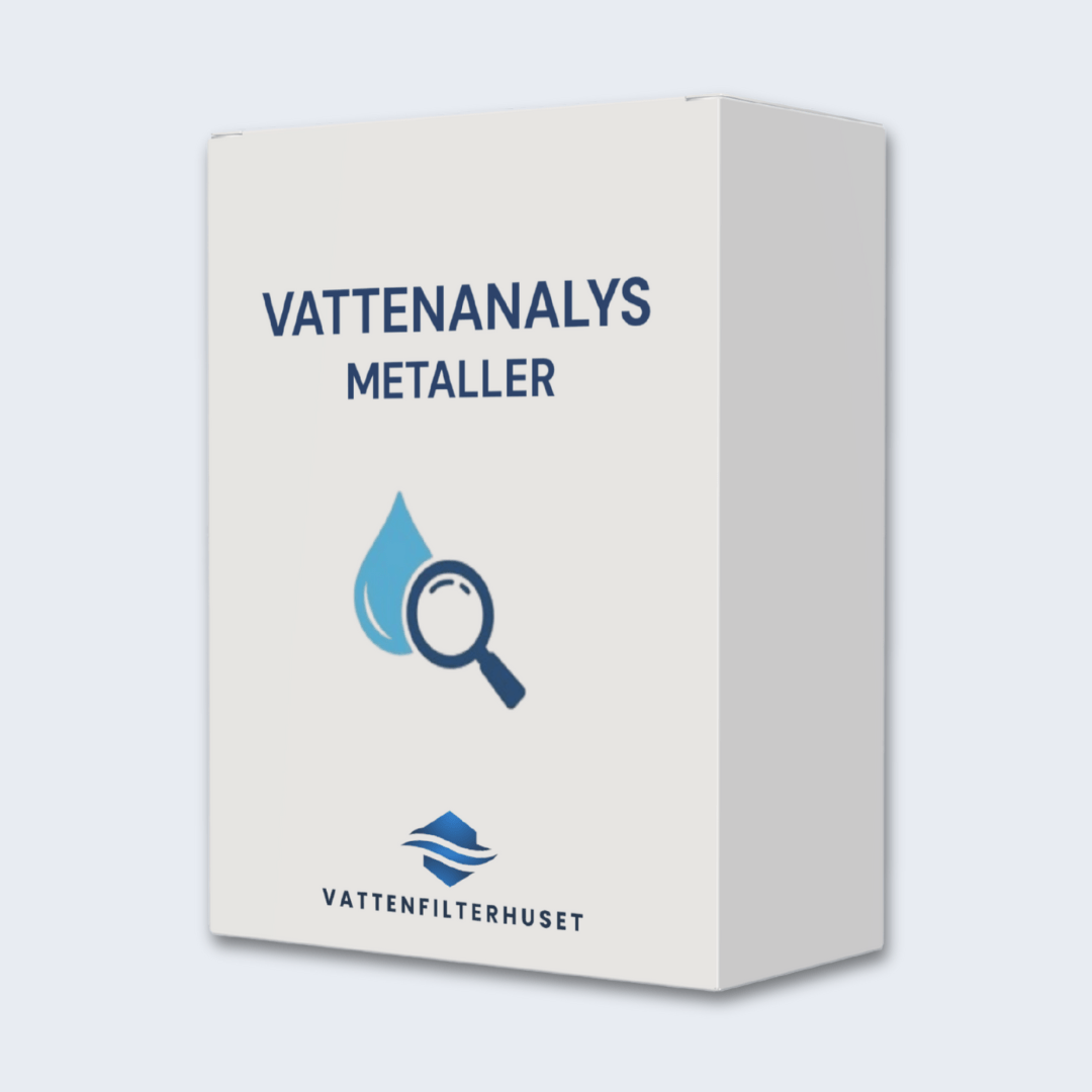 Vattenanalys Metaller – Test för bly, koppar & tungmetaller i dricksvatten - Vattenfilterhuset