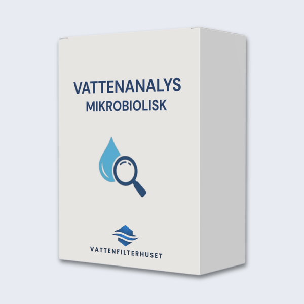 Vattenanalys Mikrobiologisk – Test för bakterier & mikroorganismer - Vattenfilterhuset
