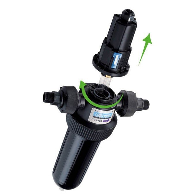 Vattenfilter egen brunn NW25 Duo - Partikel & UV - filtrering Cintropur - Vattenfilterhuset