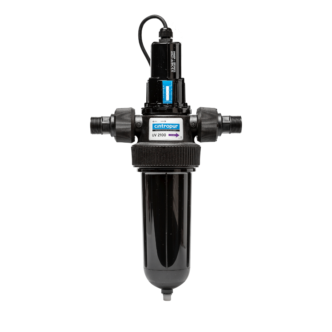 Vattenfilter egen brunn UV - 2100 25W - UV - sterilisering Cintropur - Vattenfilterhuset