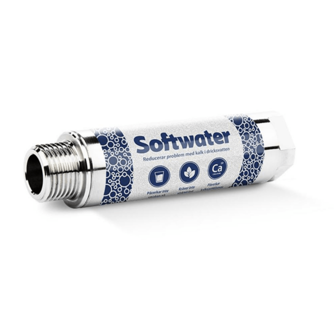 Kalkfilter för Dusch & Utekran – Softwater SW9, Underhållsfri Kalkreducerare - Vattenfilterhuset