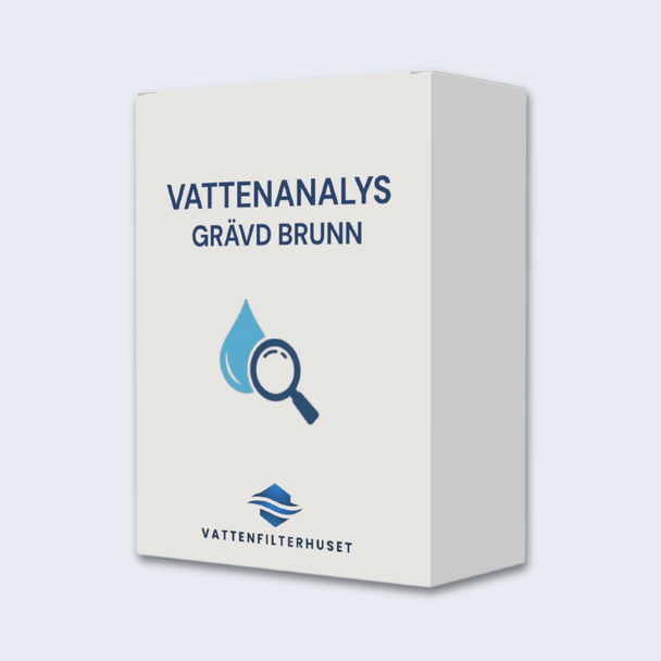 Vattenanalys för Grävd Brunn – Komplett Kemisk & Mikrobiologisk Test - Vattenfilterhuset