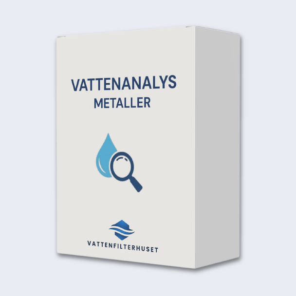 Vattenanalys Metaller – Test för bly, koppar & tungmetaller i dricksvatten - Vattenfilterhuset