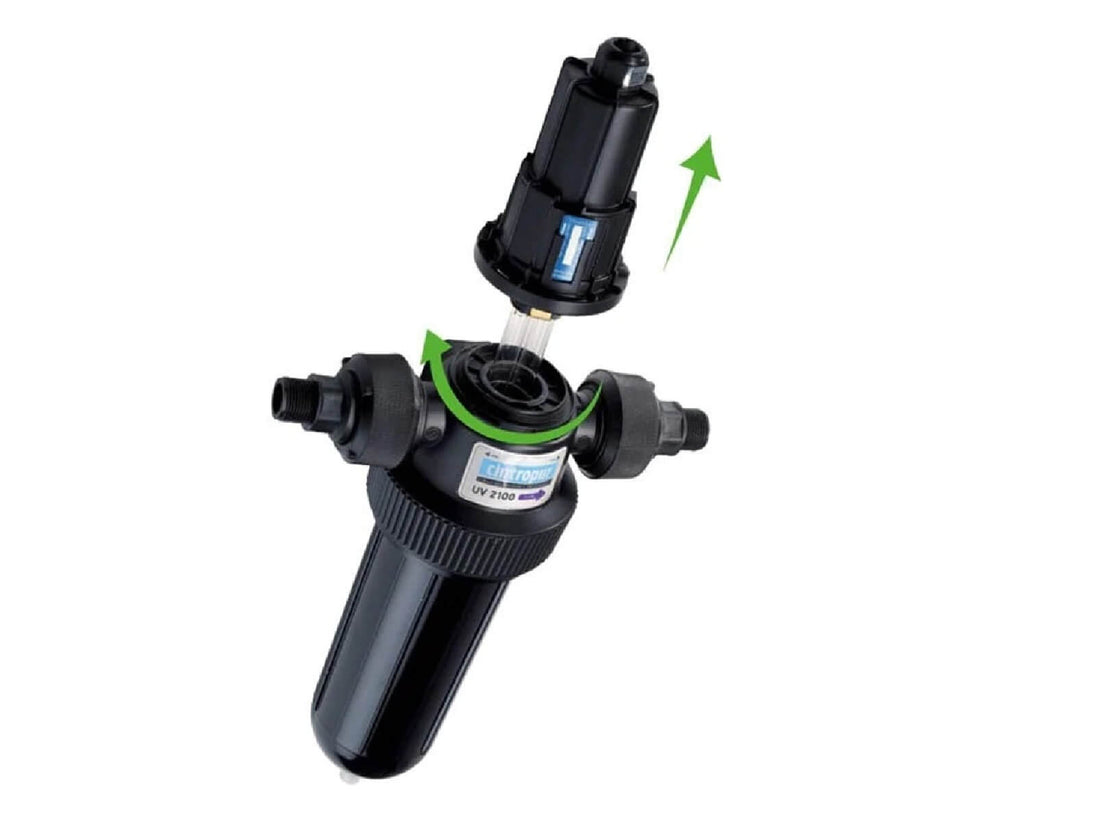 Vattenfilter egen brunn NW25 Trio Partikel, Kol & UV - filtrering Cintropur - Vattenfilterhuset